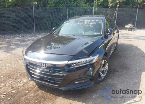 2018 Honda Accord Ex-L z USA, uszkodzony, nr VIN 1HGCV1F66JA029824